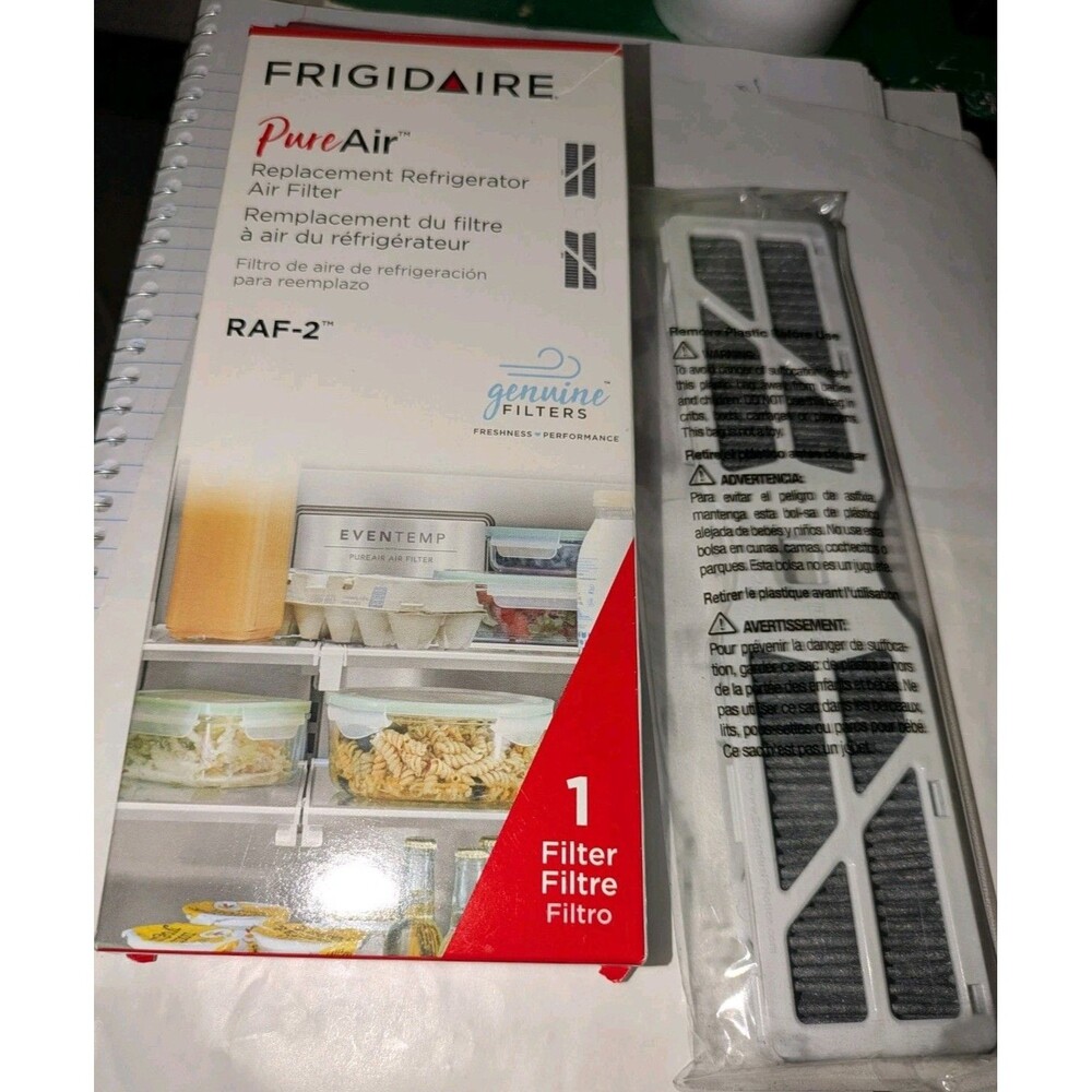 1 PACK Frigidaire PureAir RAF-2 Refrigerator Air Filter New